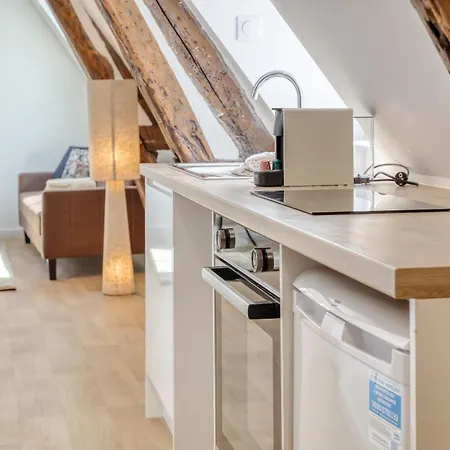 Apartmán Jacky - Joli 2 Pieces Avec Vue Sur L'eglise Saint Maclou *
