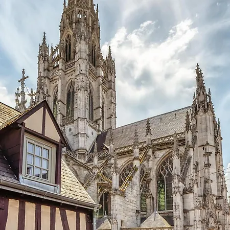 Jacky - Joli 2 Pieces Avec Vue Sur L'eglise Saint Maclou 公寓 *